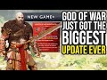 God Of War Ragnarok Update Adds New Game Plus &amp; Way More (God Of War Ragnarok New Game Plus)