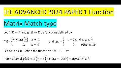 Let f : R→R and g : R→R be functions defined byf(x) = x|x|sin(1/x), x≠0,@0, x=0)and g(x) = {(1-2x,