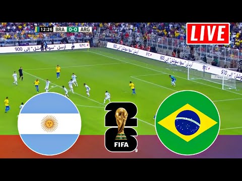 Argentina vs Brazil Live football | FIFA World Cup Qualifiers | আর্জেন্টিনা বনাম ব্রাজিল লাইভ ফুটবল