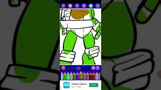 Mutant ninja turtles ,, coloring Mickleangelo #tmnt screenshot 3