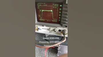 Drone jammer 2.4G band 20 watt power amplifier module test