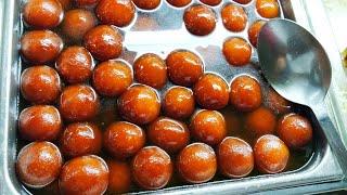 Soft And Tasty Gulab Jamun - Street Food Style