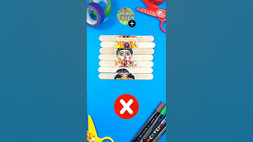 Creepy Humanized Doll in Amazing Solving Paper Craft Puzzle by Squid Game #squidgame #papercraft