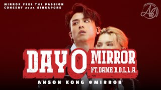 《Day 0》- Anson Kong 江𤒹生 @MIRROR Feel The Passion Concert Tour 2024 Singapore [4K Fan Cam]