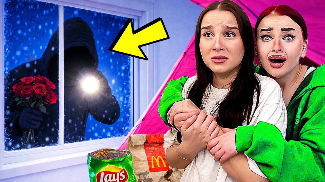 STROMAUSFALL im SCHNEESTURM ! 😫❄️ (Jemand BEOBACHTET uns)