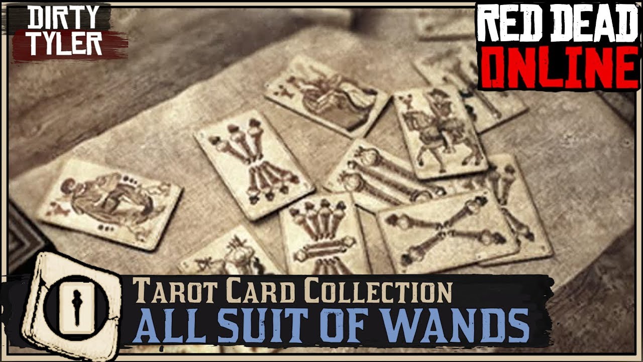 Red Dead Online Tarot Card Wand Locations: All Collector Suit of Wands items