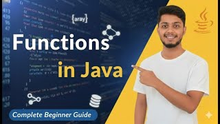 Functions in Java | #2 Simple Programs | Video 18