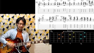 Jazz Guitar アナライズ 10:  Barney Kessel 「Satin Doll 」