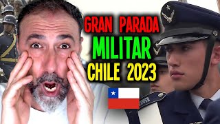 👉ESPAÑOL REACCIONA a la GRAN PARADA MILITAR de CHILE 2023