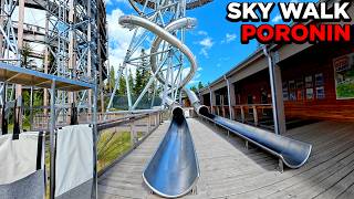 Zjeżdżalnie - Sky Walk Serce Poronina 2026 (POV) (4K) (Małe Ciche, Polska)