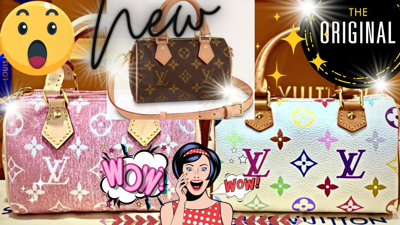 NEW LOUIS VUITTON PINK DENIM NANO SPEEDY/ SPEEDY HL?! S/S or Cruise 2022!  SNEAK PEAK! 