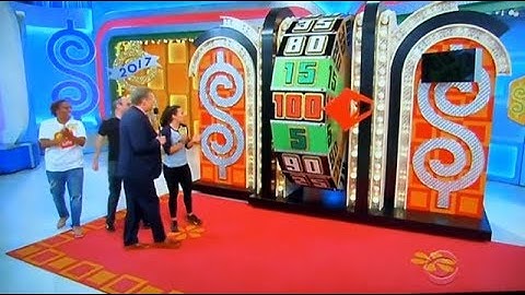 The Price is Right - Showcase Showdown (Part 1) - 12/29/2017