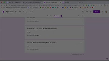 2 min demo for Google Forms