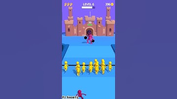 Join Clash 3D All Levels 6 Gameplay Android iOS #Shorts