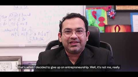 Introduction to Professor Anand Nandkumar and his life experiences