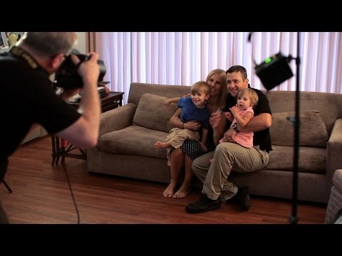 How to Shoot Family Portraits Inside | Portrait Photography