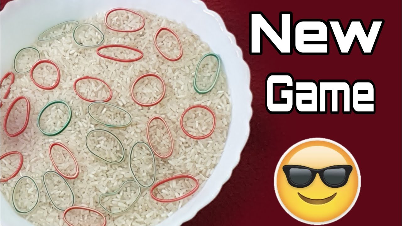 दो कलर के rubber band से खेलो एक नई गेमkitty game|game ideas|game for parties|kitty games|