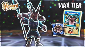 *MAX* Tier 3 Reindeer Knight Spell! *AMAZING* - (Wizard101)