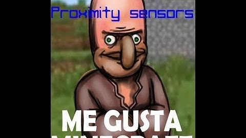 Minecraft Tutorials - PROXIMITY SENSOR