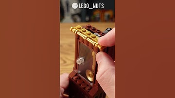 How to build a Lego grandfather clock MOC with ticking sound. #lego #legomoc #asmr #moc