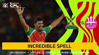 Gudakesh Motie's MAGICAL Five-Wicket Haul! | CPL 2025