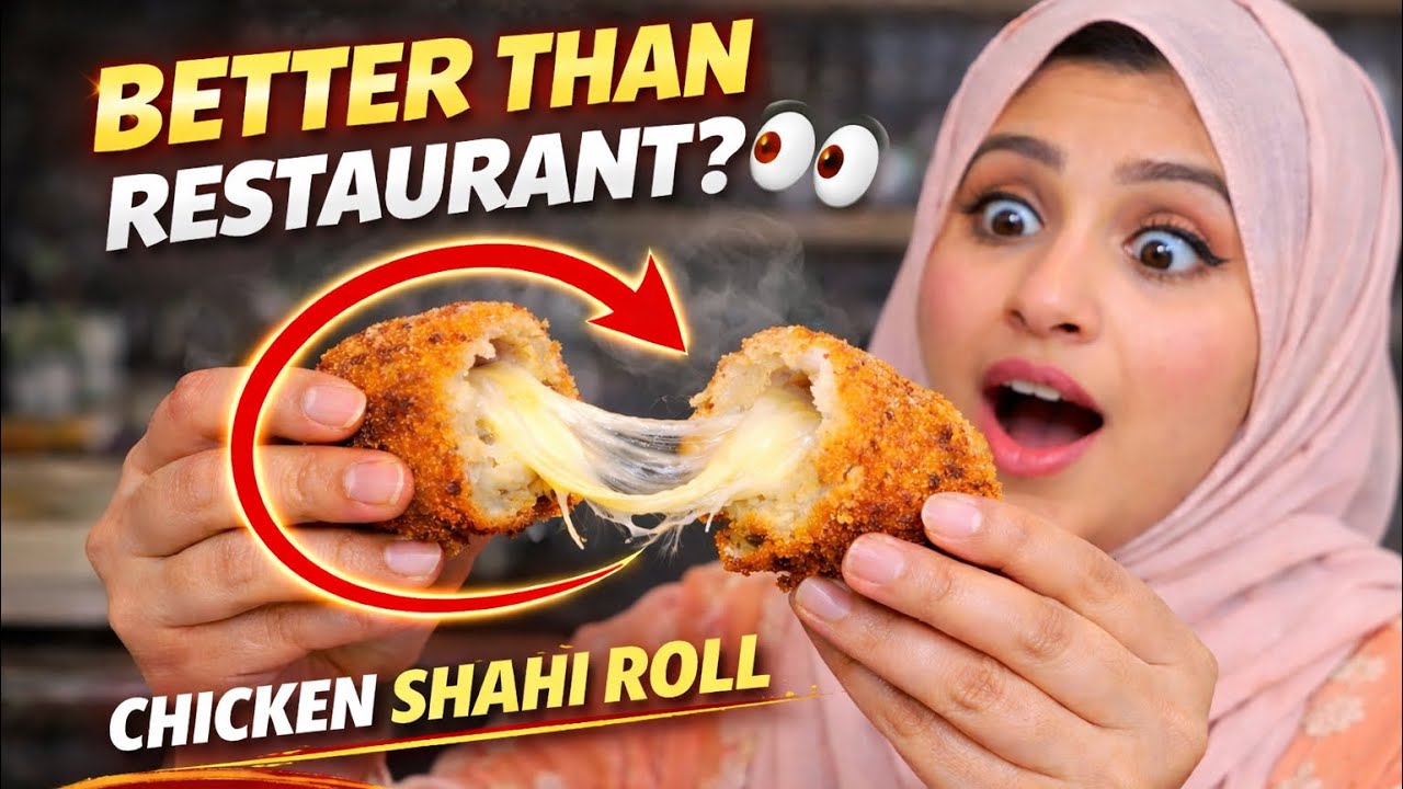 This shahi roll is better than any restaurant 🧀  Easy Home Recipe🤤