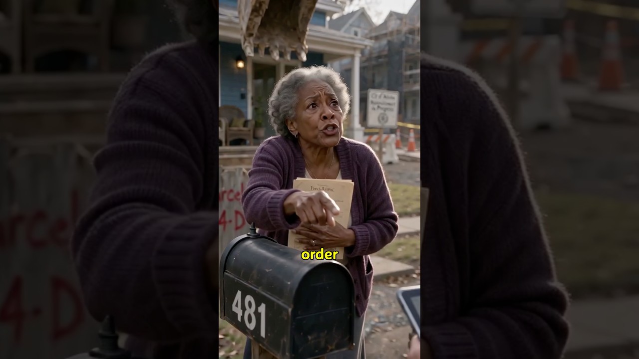 They Came to Demolish Her House… Until One Worker Read the Address Twice