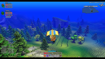 Cube World: Ranger Hang Glider Fast Travel