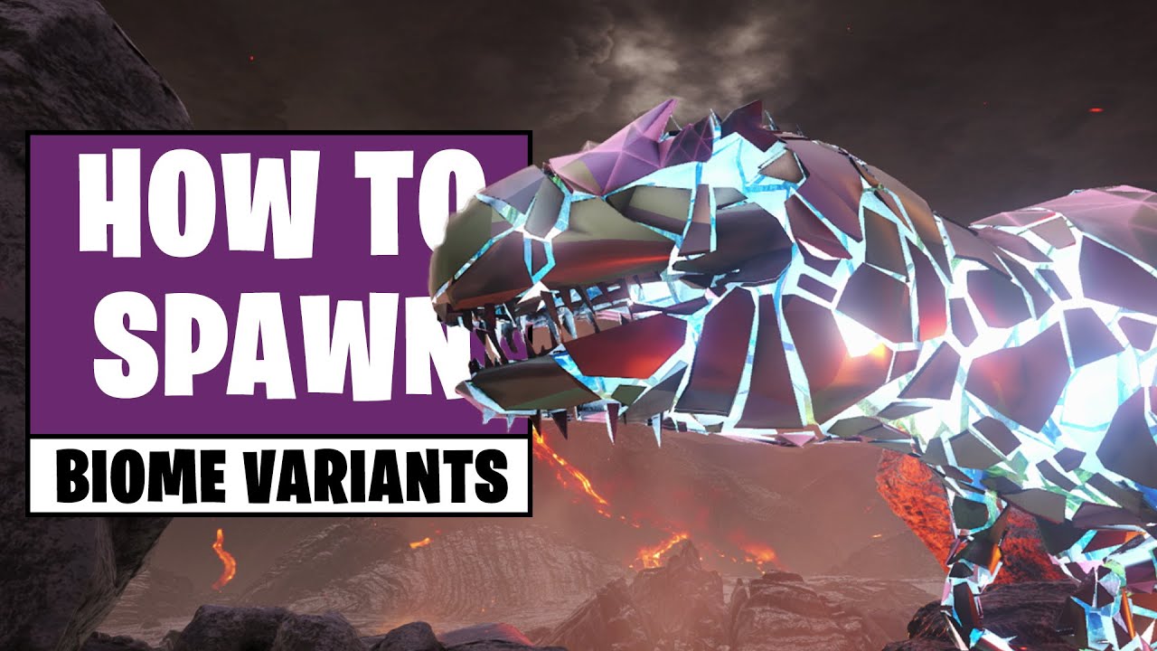 Ark Genesis All Creature Variation Spawn Commands Youtube