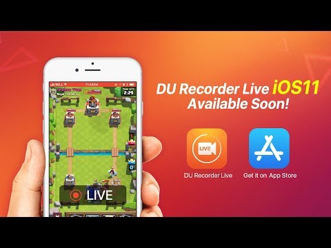 DU Recorder iOS Coming Now - Live Stream iPhone Screen to YouTube