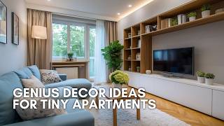Maximize Every Inch! Genius Decor Ideas for Tiny Apartments &amp; Studio Living