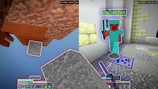 PRO SKYWARS 1V1 CLUTCH | Deezee vs IgnacioBlades - Hive Skywars (Minecraft Bedrock)