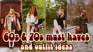 60s and 70s must haves & outfit ideas I How to start a 60s & 70s wardrobe