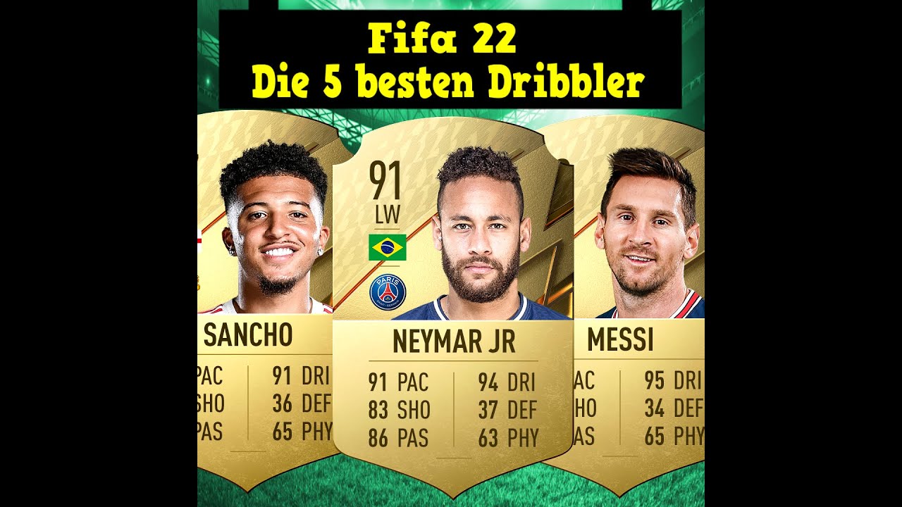 Die 5 besten Dribbler in Fifa 22 👀 #fussball #fifa22 #shorts