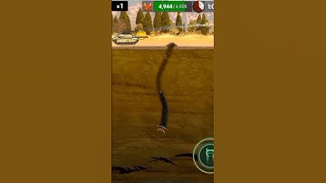 Death Worm Game Alien Giant Worm Attack Best Android Mobile Game #shorts #gaming Pt 1