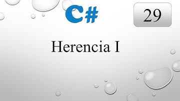 29.- Curso C# desde cero.- Herencia (Clase hereda características de otra clase).