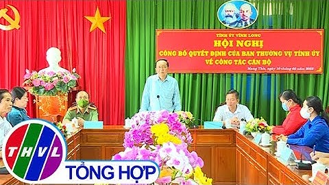 Công bố quyết định của Ban Thường vụ Tỉnh uỷ về công tác cán bộ