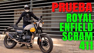 ROYAL ENFIELD SCRAM 411   Prueba  / Test / Review | Caballero Motorista