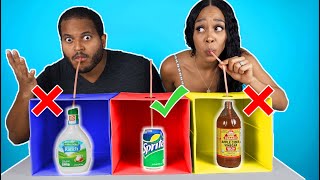 Don't Choose The Wrong MYSTERY STRAW CHALLENGE!! *HILARIOUS*