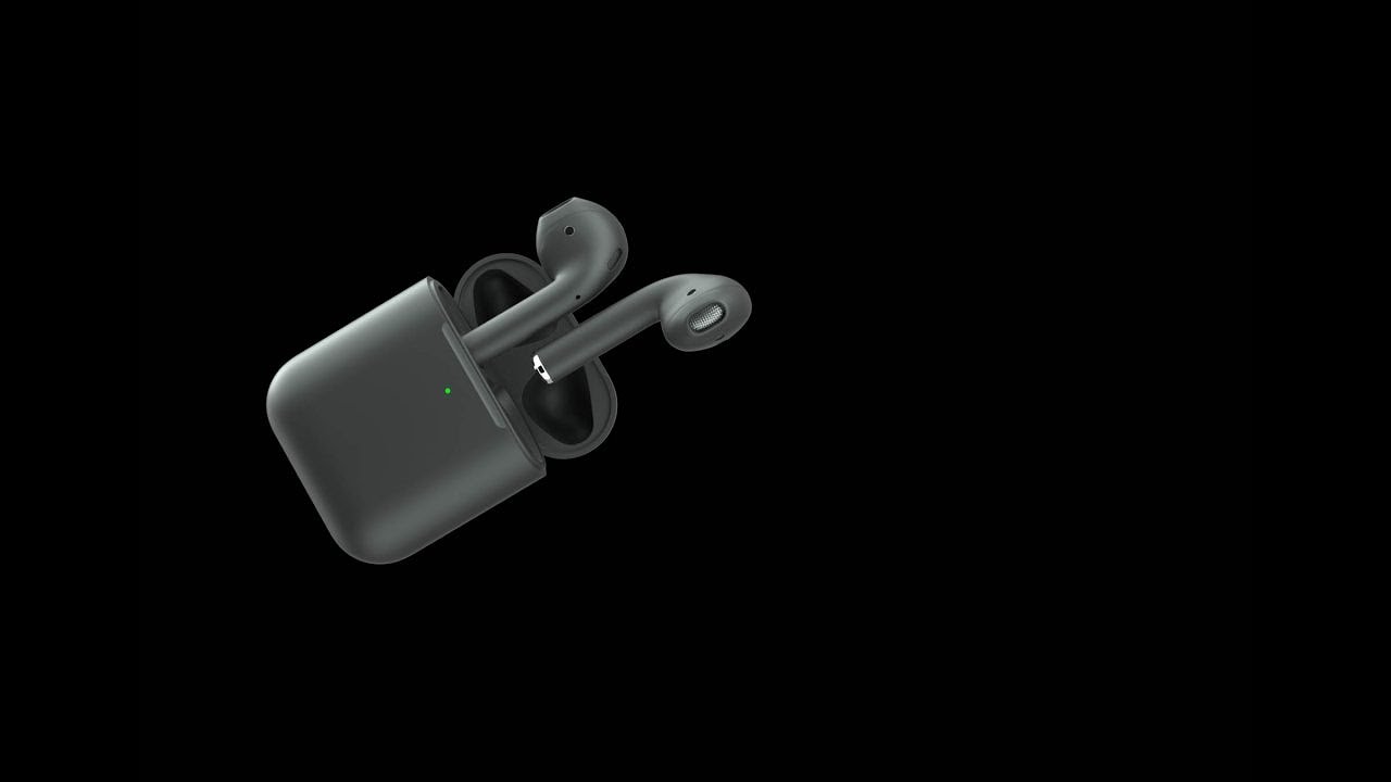 BlackPods 2   Matte Black Pods