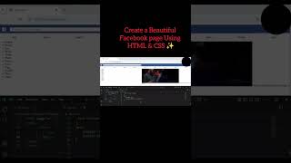 Subscribe Me Create Facebook page Using HTML & CSS#HTM#Frontend#Programmer#Css#WebDesign