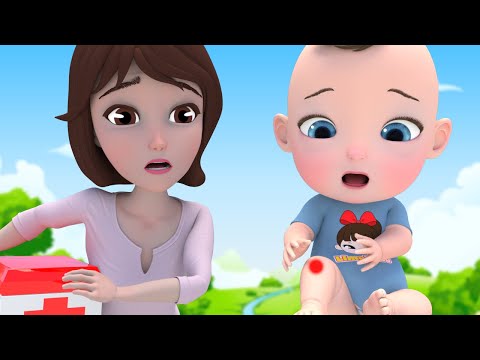 Color The Boo Boo Story English Song Kids Nursery Rhymes | Super Lime And Toys