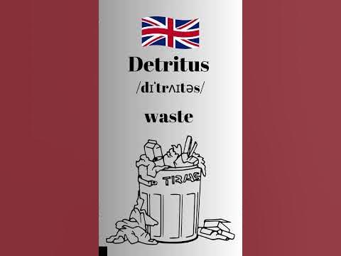 How to Pronounce Detritus in English British Accent #learnenglish #