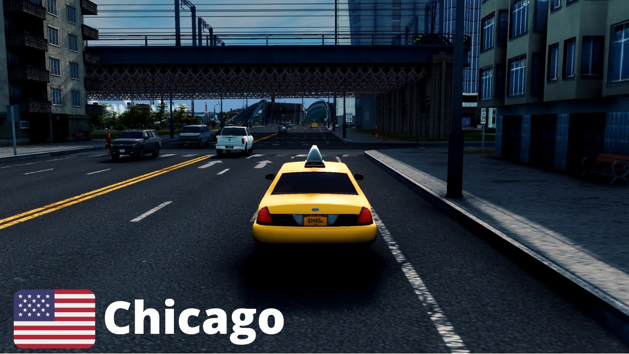 Cities Skylines City Drive Chicago YouTube