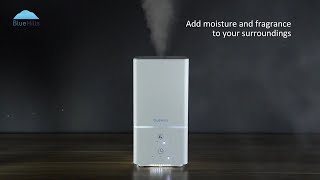 Modern White Soft Glow Essential Oil Aroma Diffuser for Large Space |Top Fill | BlueHills screenshot 5