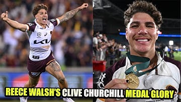 Reece Walsh Wins Clive Churchill Medal as Broncos Triumph in NRL Grand Final | NewsDrift