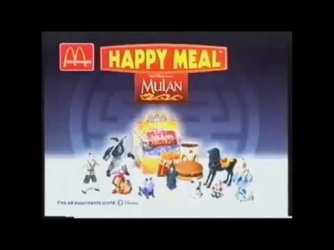 Mulan Happy Meal - Pubblicita