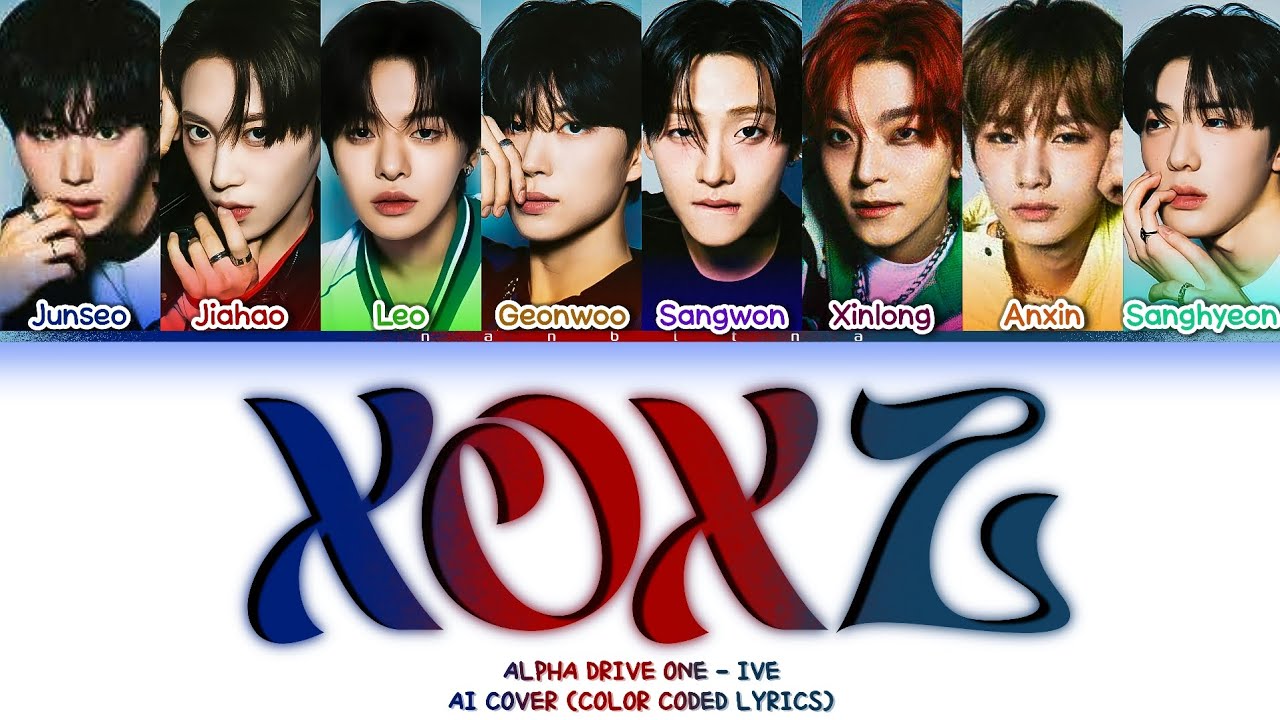 AI COVER] How would ALPHA DRIVE ONE/ALD1 sing XOXZ by IVE | Color
