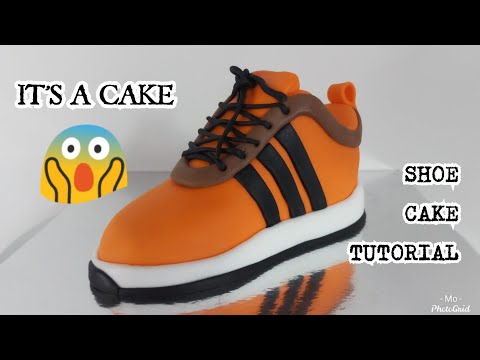 tutorial zx flux sneaker cake