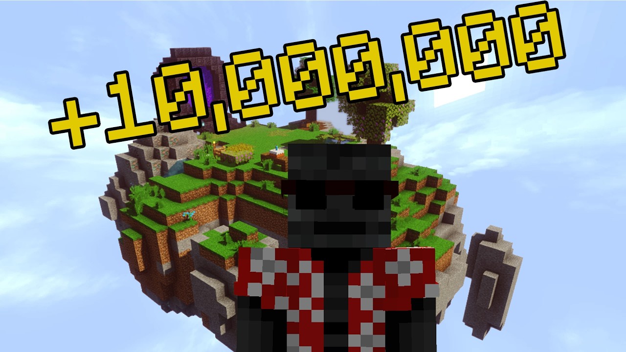 How a Noob Makes 10 MILLION COINS in Hypixel Skyblock